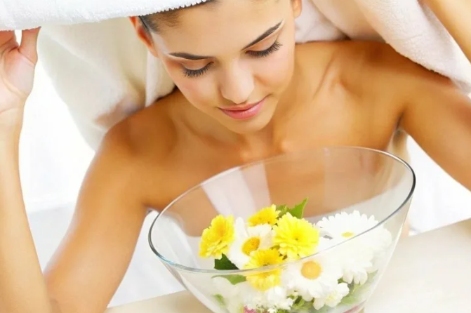 Уход за лицом, ванночка с эфирными маслами 