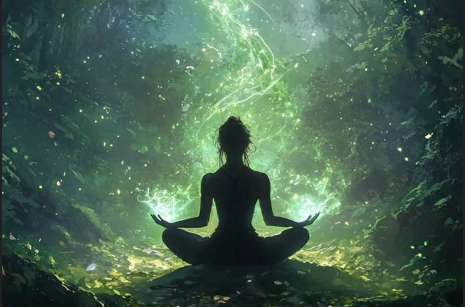 медитация с арома маслом 